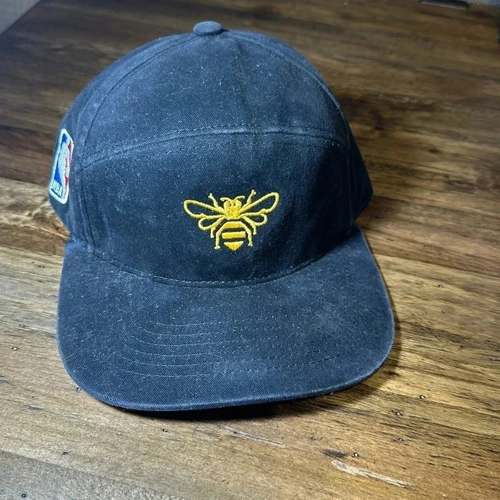 NBA Jack Daniel’s Tennessee Honey Whiskey Black Snapback Cotton Cap Hat